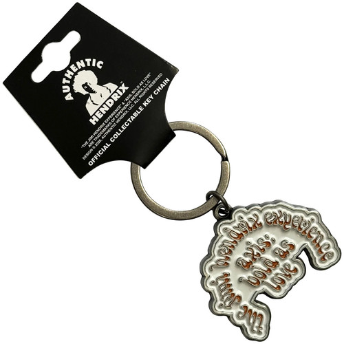 Jimi hendrix keychain axis - keychain,