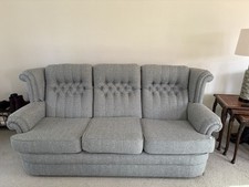 5 Piece Bridgecraft Vale  Reupholstered Suite Very Good Condition Collect Only