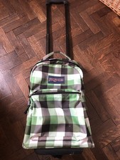 JanSport Driver 8 Rolling Backpack Wheeled Travel Bag Roomy Holiday