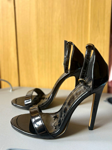 Women black patent - black, leather