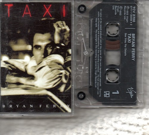 Bryan ferry taxi cassette - taxi,