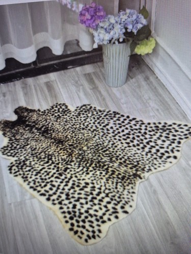 Faux fur rug animal - fur,