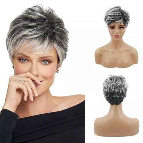 Short pixie cut wigs - short, with
