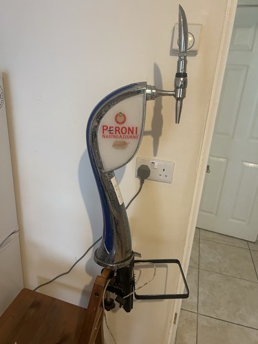 Peroni beer pump man - peroni,