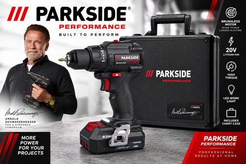 Parkside performance 20v drill - 20v,