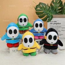 6" Super Mario Bros Multicolor Shy Guy Soft Plush Toys Stuffed Doll Xmas Gifts