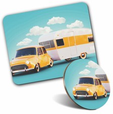 Mouse mat coaster set - &,