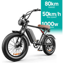 EMOKO Electric Bike Mountain E-bike 48V 20AH Bicycle Off-Road 20" All Terrain UK