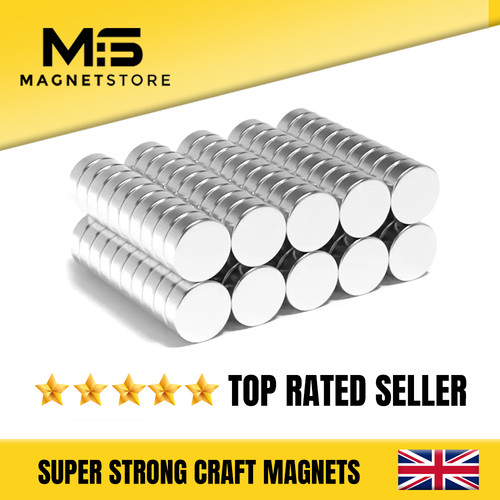 Strong disc magnets - disc, 6mm