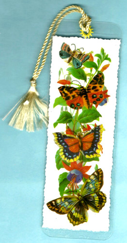 Victorian butterfly bookmark - victorian,