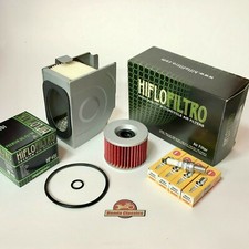 Honda CB400F Four 400/4 Engine Service Kit, Oil Air Filter Plugs. KIT112