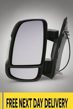 Peugeot Boxer 2006-2025 Electric Door Wing Mirror Left N/S Near Lh Side
