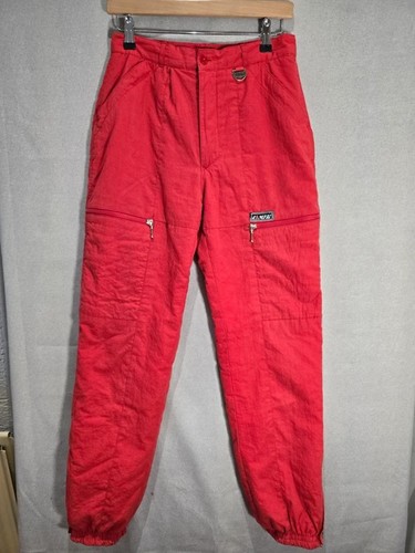 Campri vintage ski pants red - ski,