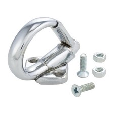 VESPA RALLY 180 200 1972 TO 1979 ITALIAN MADE CHROME HELMET HOOK WITH FIXINGS