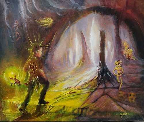 Star locust original - star, oil