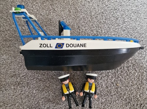 Playmobil coastguard boat