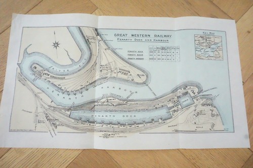 1928 gwr penarth - penarth, docks
