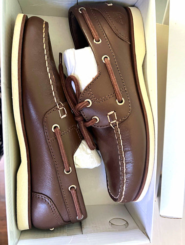 Timberland men brown leather - men's,