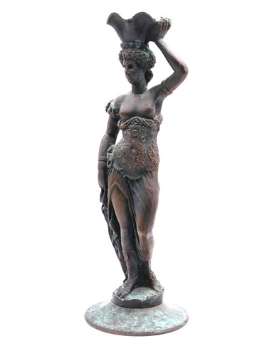 Antique patinated bronze - patinated,