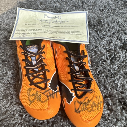 Usain bolt signed puma - usain, running