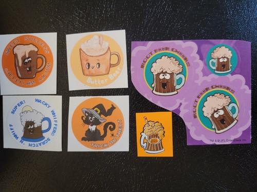 Scratch and sniff stickers - scratch,