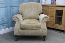PARKER KNOLL WESTBURY CHAIR IN BASLOW GOLD PLAIN FABRIC RRP £1178. #2