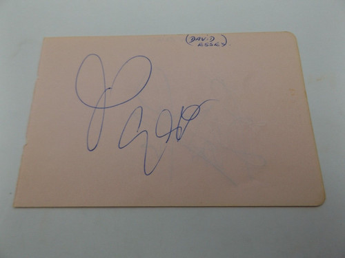 Hand signed 2 5 - signed, 2.5"