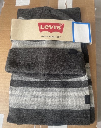 Levi hat scarf set - &,
