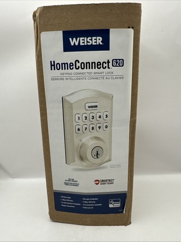 Weiser homeconnect 620 - 620, keypad
