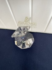 Vintage Swarovski Crystal Oyster Clam Shell with Pearl Figurine