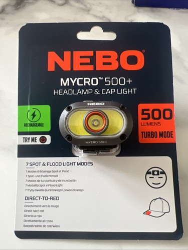 Nebo mycro headlamp 500 - nebo,
