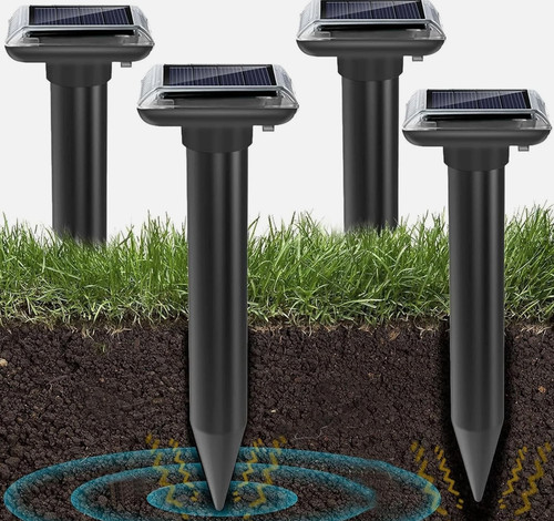 Solar ultrasonic mole - ultrasonic,