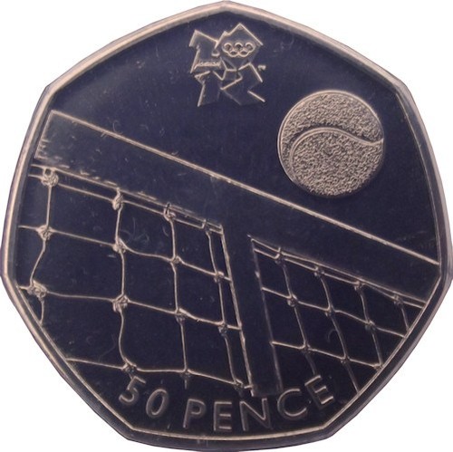 Olympic 50p coins - olympic,