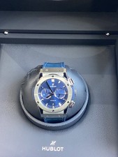 Hublot Classic Fusion Chronograph Blue (FULL SET BOX AND PAPERS UNPOLISHED) 2024