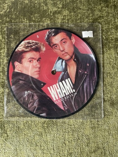 Wham picture disc - picture,
