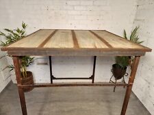 Large Vintage Rustic Folding