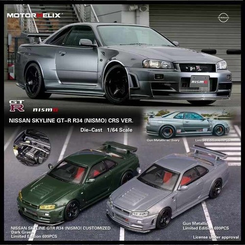 Motorhelix diecast nissan - 1/64,