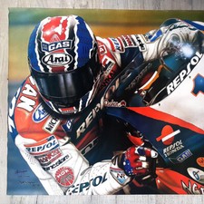 MICK DOOHAN Repsol Honda NSR 500 Limited Art Print Steve Whyman Signed Unframed