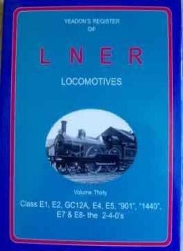 Yeadons register lner - register, of