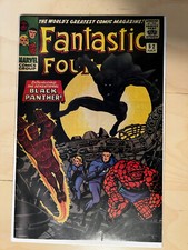 Fantastic Four #52 1st Black Panther RARE!!🔥 Reprint 2006🔥