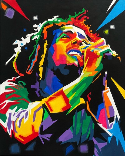 Bob marley original canvas - bob,