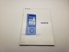 New English Nokia 6700 Slide Mobile Phone User Guide Manual 3POSTUK