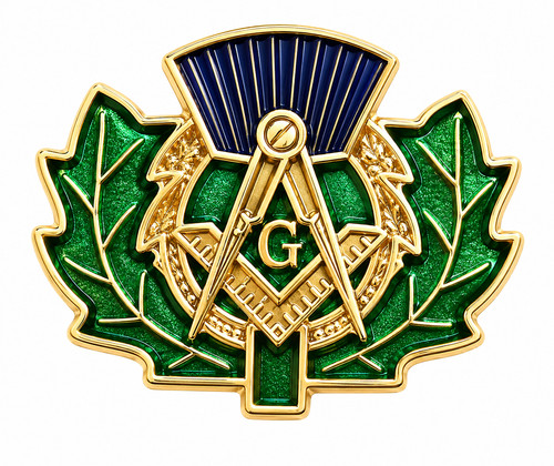 Scottish thistle freemason - thistle,
