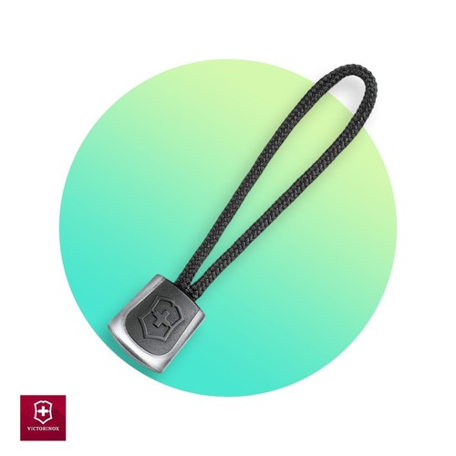 Victorinox black lanyard 65mm - lanyard,