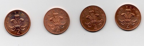 Pence coins 1990 - x, 1990's