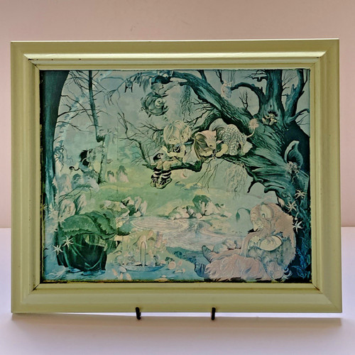 Vtg framed janet - vtg, grahame