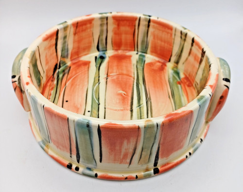 Studio pottery twin - twin, handled