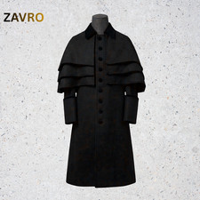 Men black wool clergy - men’s,