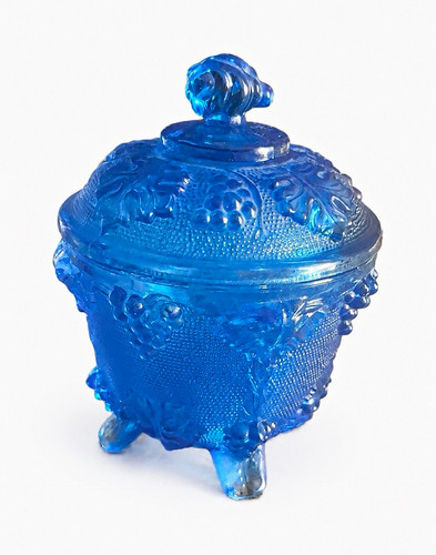 Vintage jeannette glass cobalt - vintage,