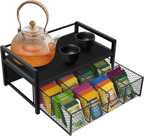 Wood tea bag - bag, organizer,